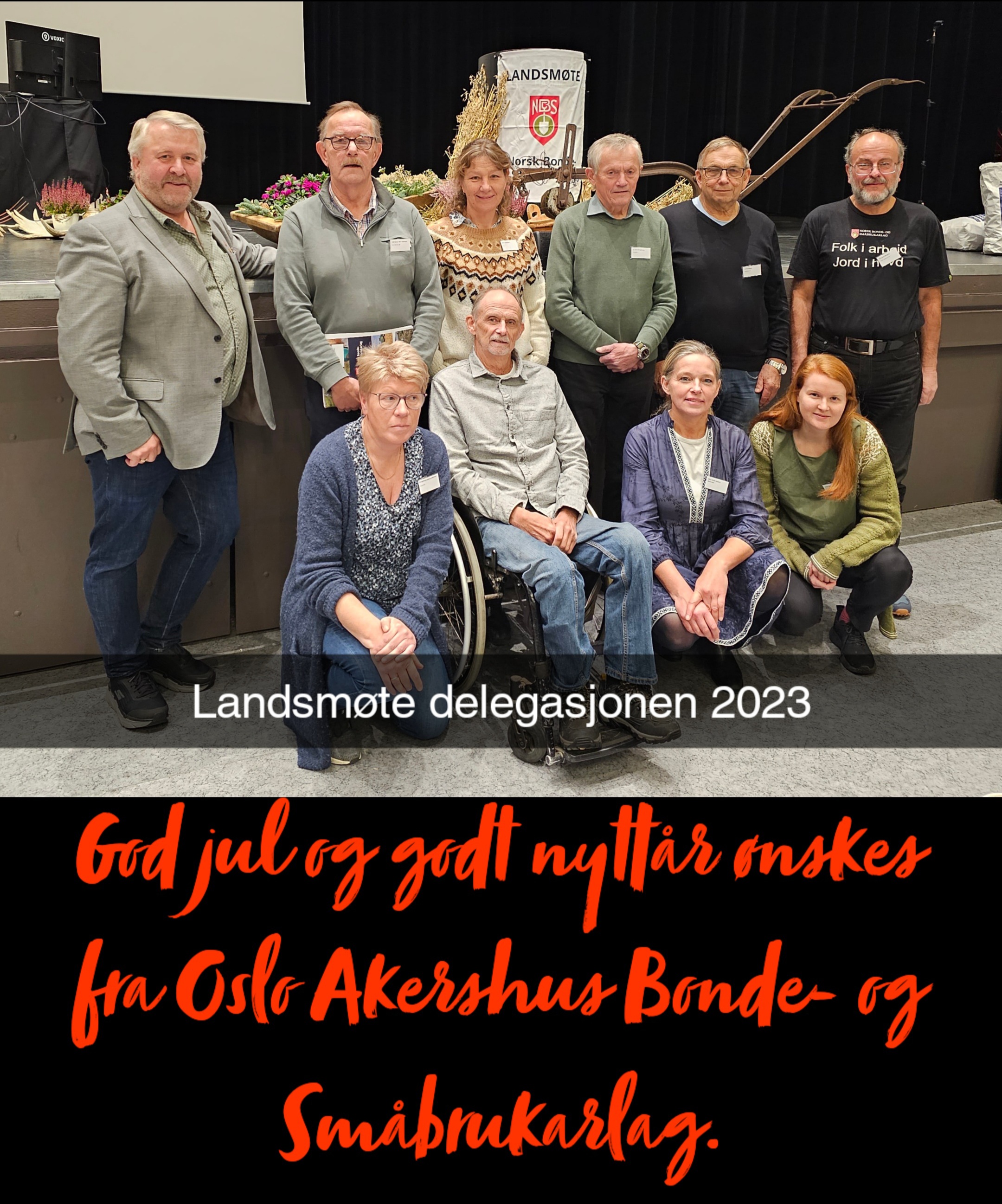 Jule Og Nyttårshilsen 2023 | Oslo Akershus|Norsk Bonde- Og Småbrukarlag